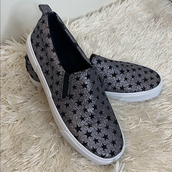 Jessica Simpson Danica Sparkle Warm Up Sneakers 8